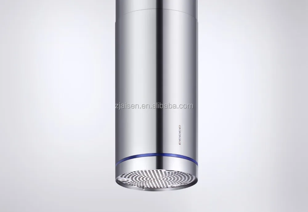 C -- Cylinder island Range hood