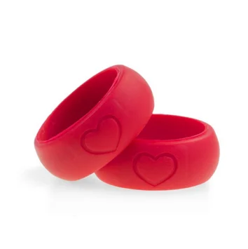 Trade Assurance Supplier Silicon Wedding Band Silicone Ring