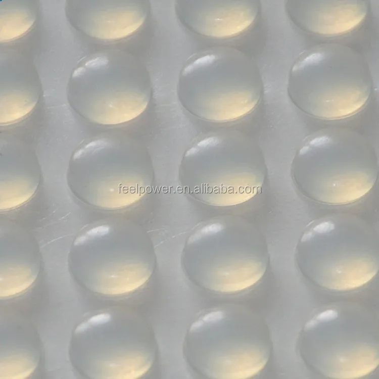 Soft Self Adhesive Silicone Rubber Bumpers Pads Anti slip bumpons for Furniture