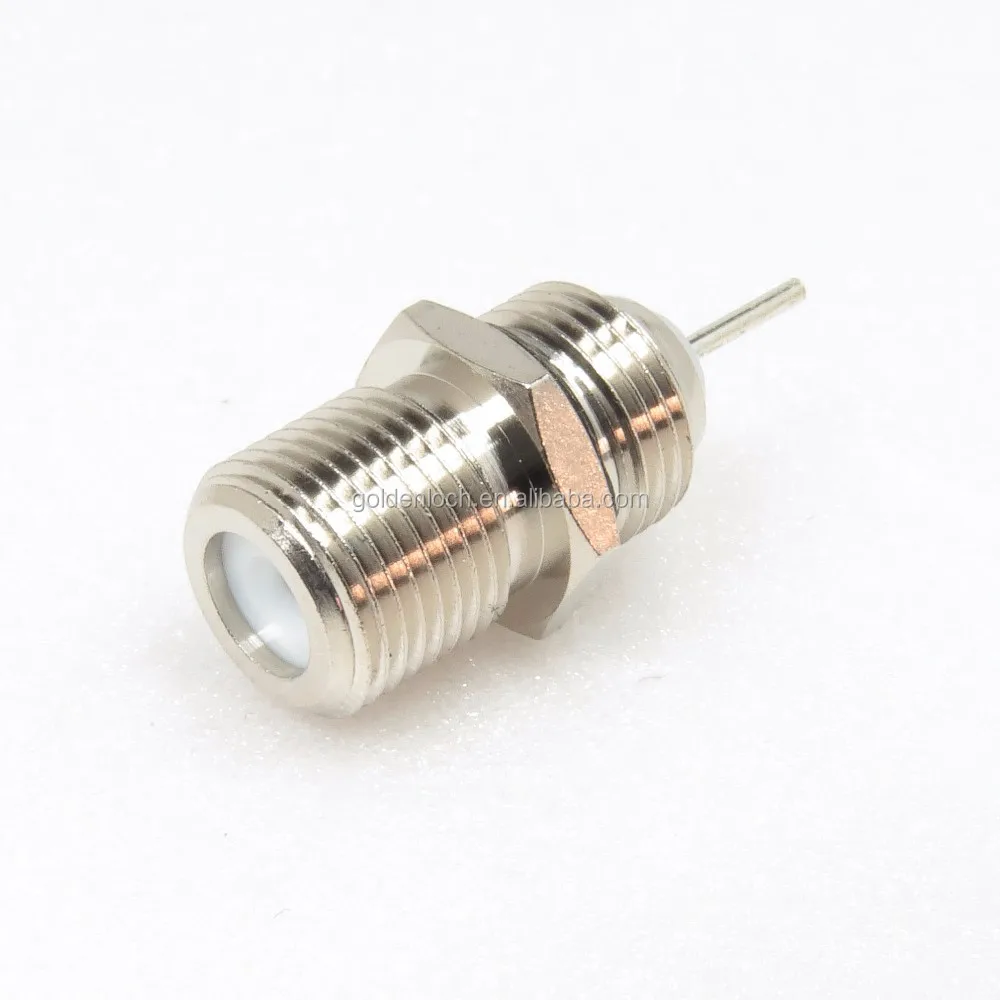 F Connector Female Bulkhead Receptacle