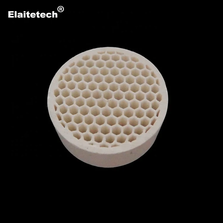 Porous alumina casting industrial extruded honeycomb ceramic filters for foundry