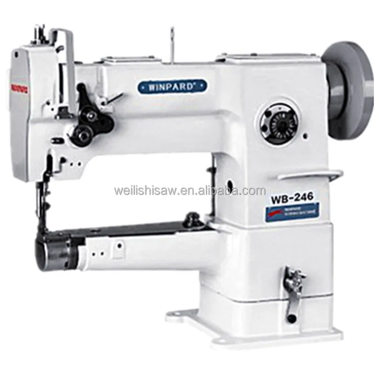 WB-246V cylinder bed leather cases jeans tents industrial sewing machine