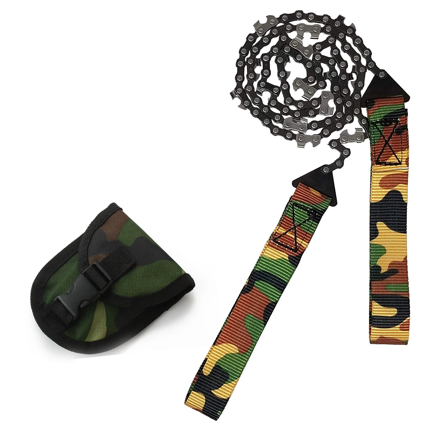 SOS Gear Pocket Chainsaw Survival Kit with Hand Saw