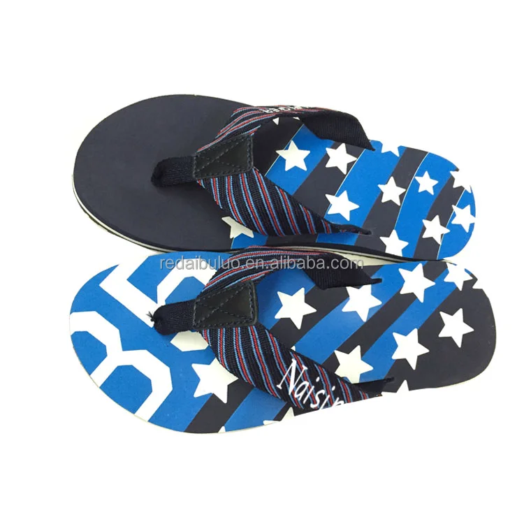 
Colourful Rubber Manufacturers Double Color Printed Eva Slipper for men 