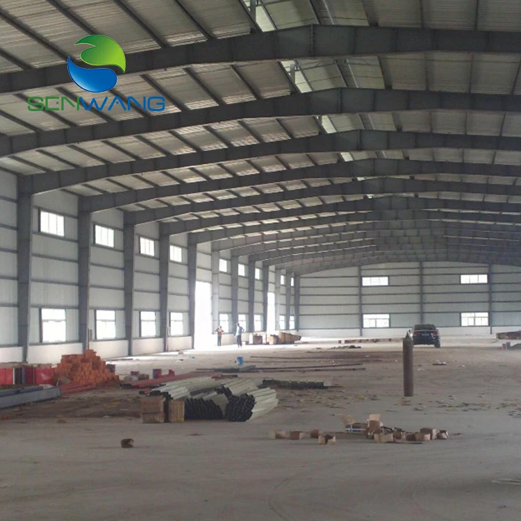 Prefab Steel Farm Warehouse Prefabricated Cement Warehouse Design