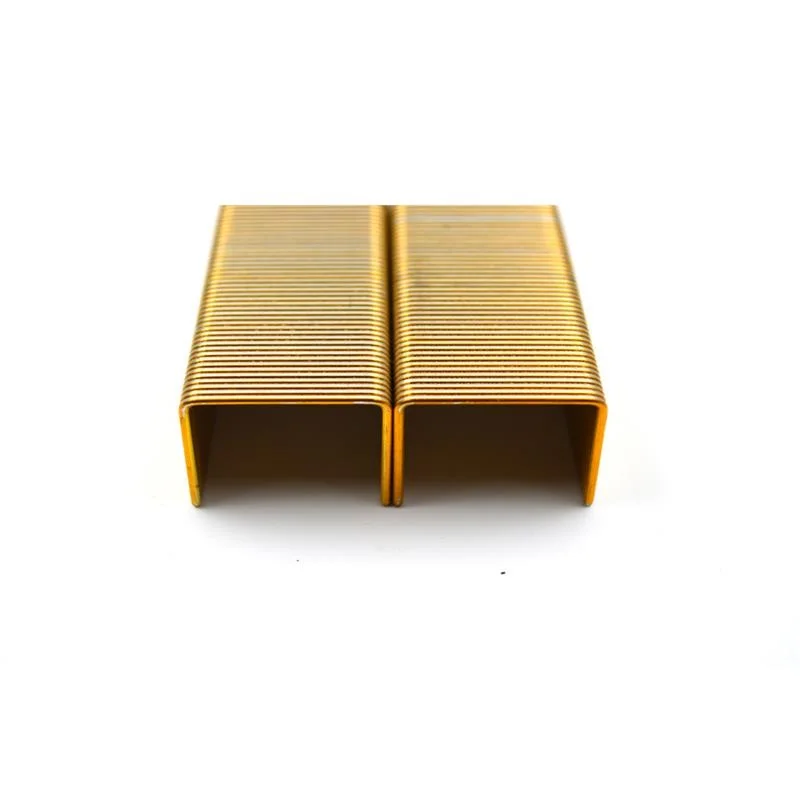 Galvanized copper coated 16 Gauge 1-3/8 Inch Crown 35 Series Carton Closing Staples