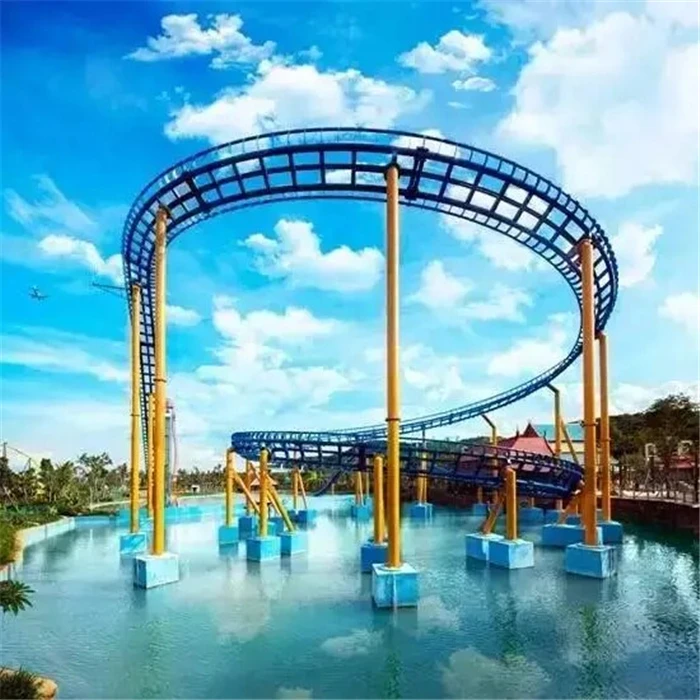 manufacturer direct ride thrilling water amusement park ride big splash flume ride for sale