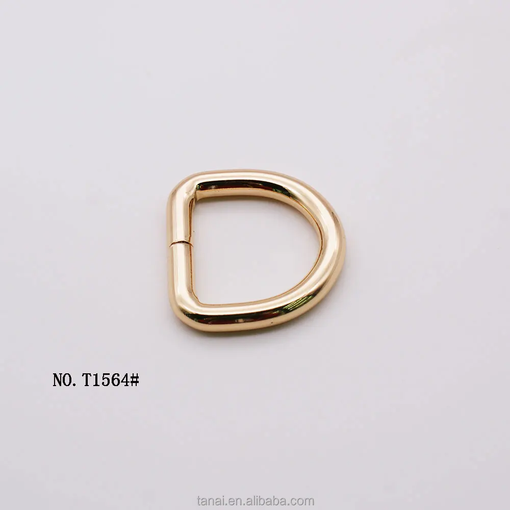 Attractive handbag hardware quick release bag buckle D ring buckle High-end custom bag hardware accessories