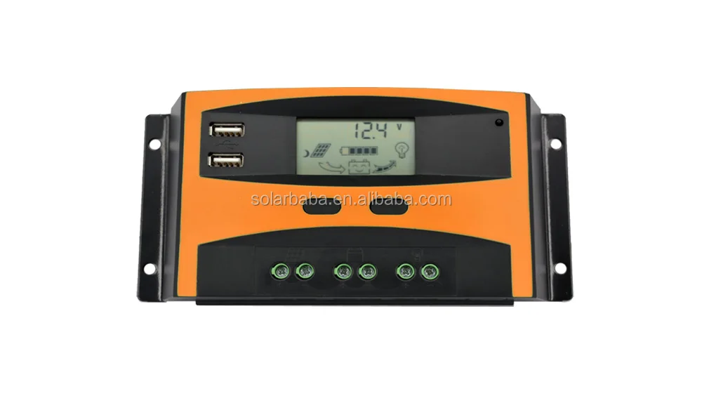 
12V 24V 48V 5A 10A 15A 20A 30A Solar Charger Controller Manual PWM Solar Charge Controller 