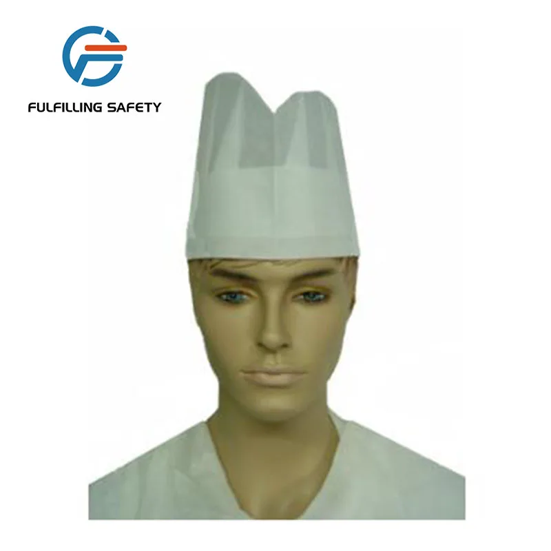 High quality disposable paper chef hat for cooking