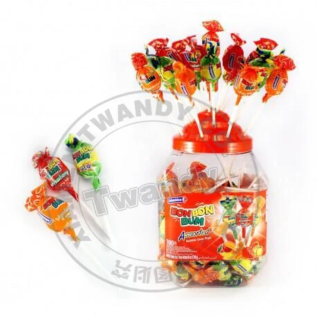 Assorted bonbon gum lollipop candy
