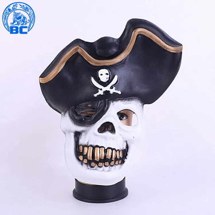
Wholesale Pirate Horror Ghost Halloween Mask for party 