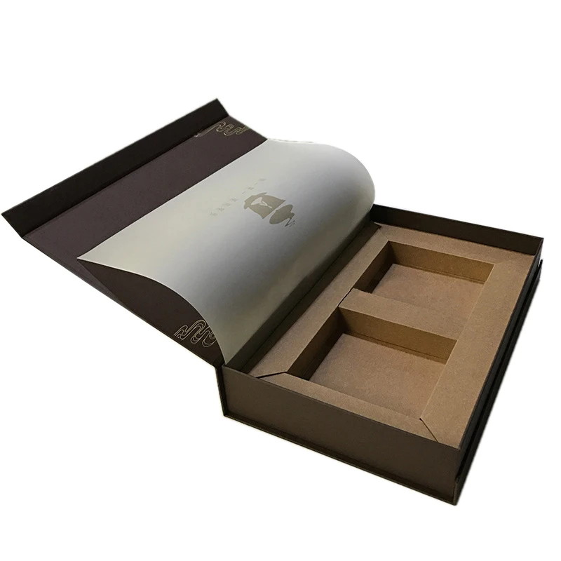 
Handmade Customized Logo Printed brick tea packaging box 