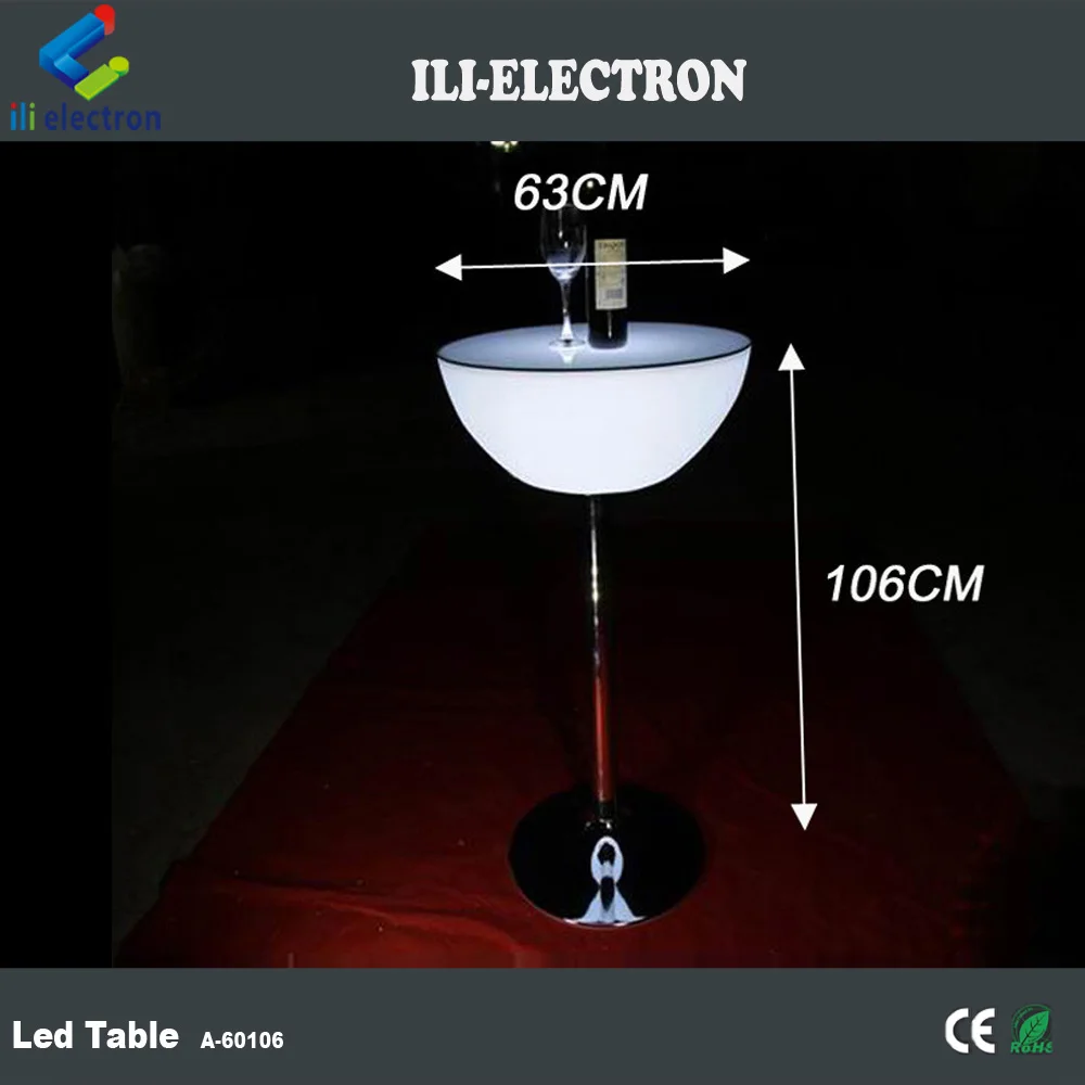 Attractive RGB remote control outdoor event led furniture