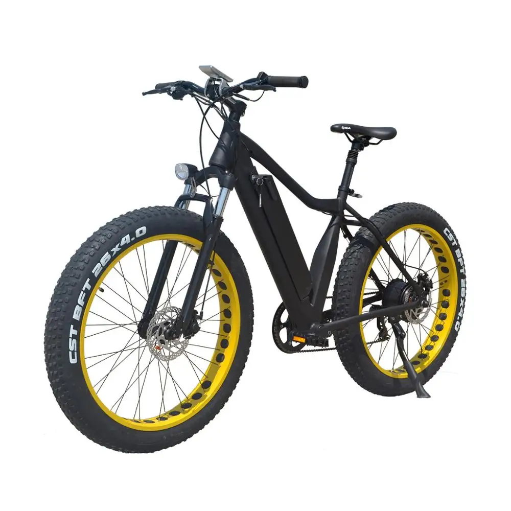 26 inch 48V 750W mountain velo electrique puissant fat tire pedal assist electric bike hunting ebike