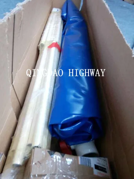 PVC canvas circle or rectangular collapsible aqua culture tank