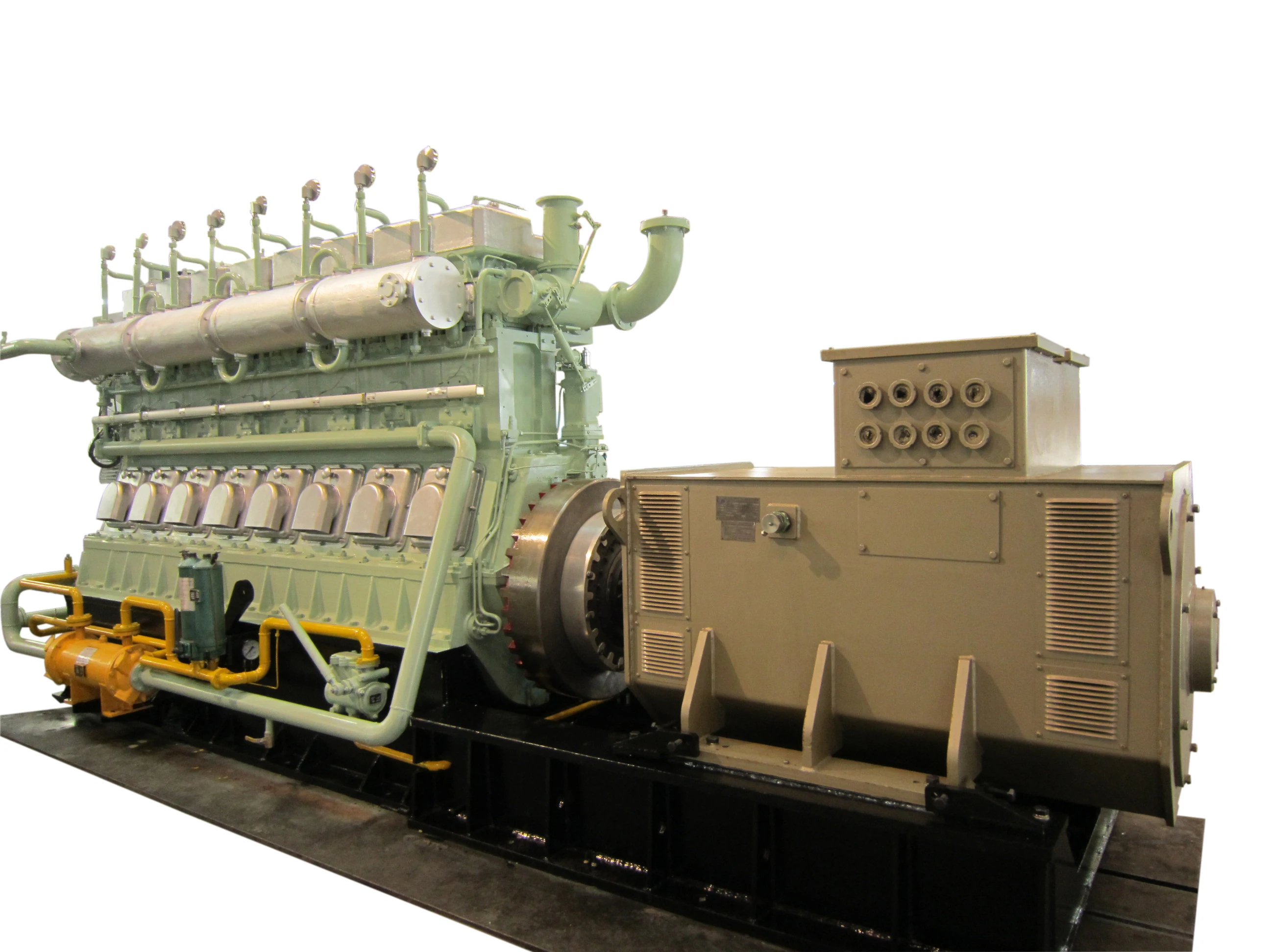 CE ISO Authorized 300 series 500kW Low Speed Producer Gas Generator Set