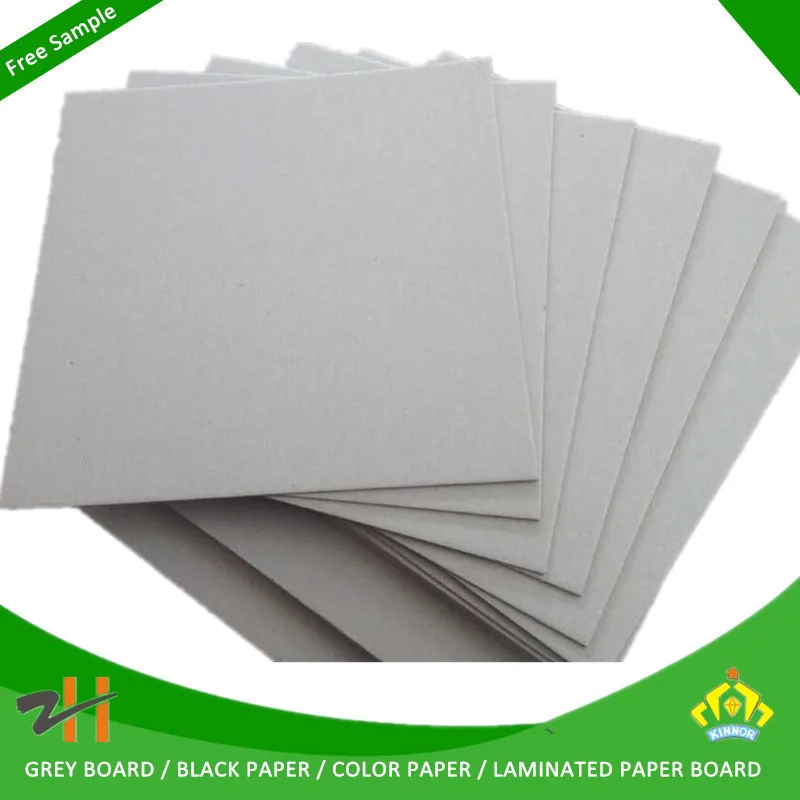 
2.5mm thick grey board with much cheaper price grey paperboard 