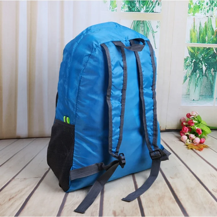 Оптовая продажа, дешевый полиэфирный рюкзак без рисунка, рекламные сумки с логотипом клиента