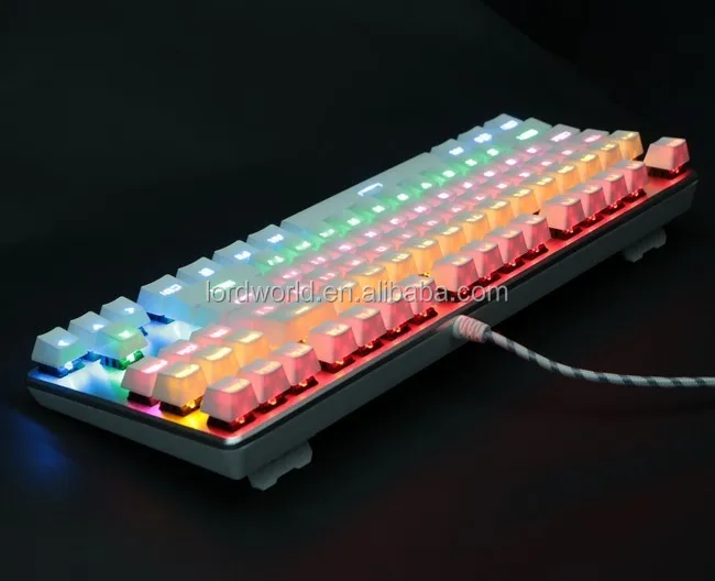 Backlit laser Gaming Mechanical Keyboard with Arabic version available