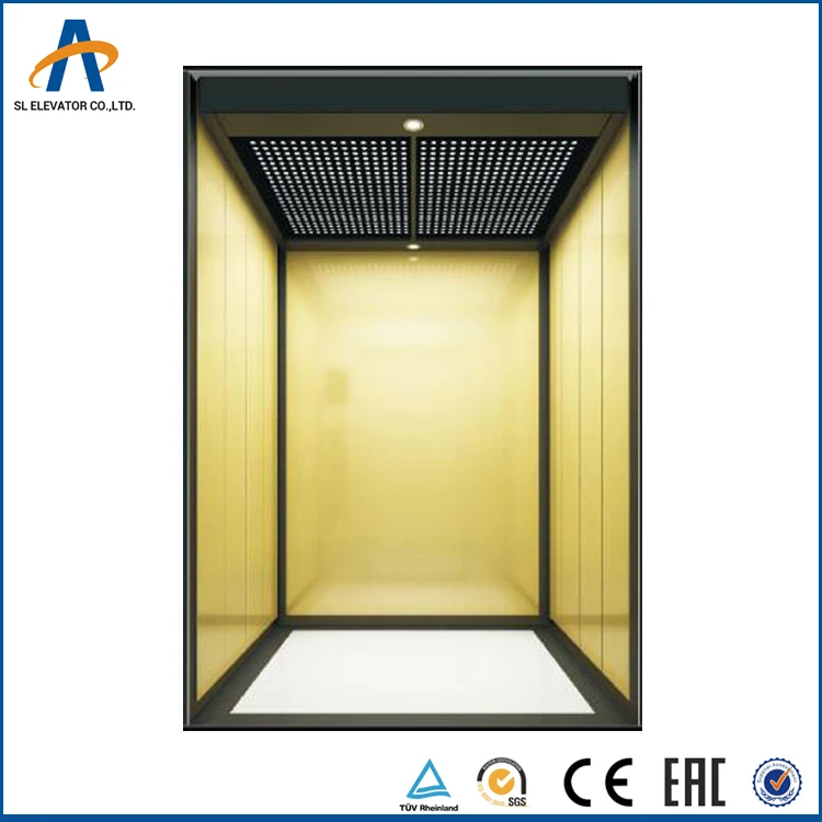 Best Elevator Brands VVVF drive 1350kgs 4m/s 10 persons passenger lift  hotel elevator