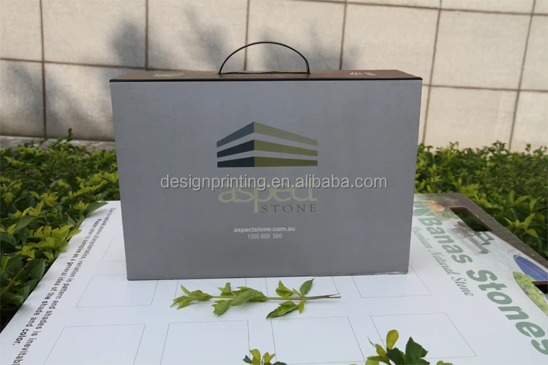 Floor quartz stone display sample book manufacturer