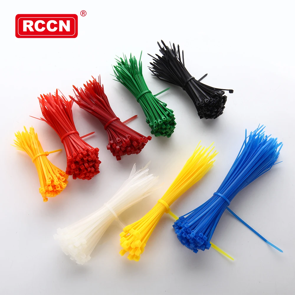 Nylon Cable Pull Lock Adjustable Fluorescent Cable Ties