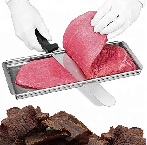 Home kitchen use stainless steel jerky cutting board