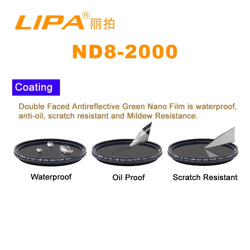 67mm Variable Fader Camera ND filter