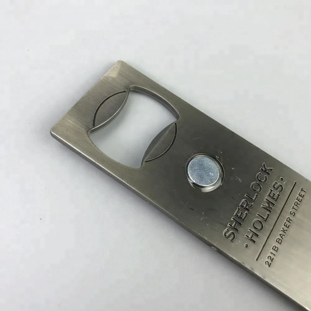 Creative stainless steel beer credit card shaped bottle opener