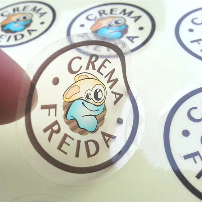 Custom Full Color Logo Removable PVC Self Adhesive Decal Die Cut Vinyl Sticker
