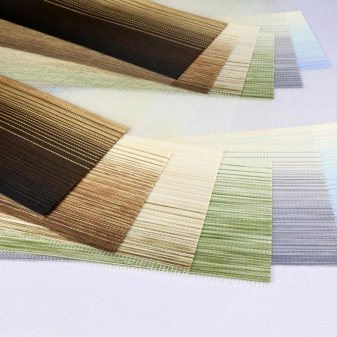 Оптовая продажа, фабричные жалюзи, занавески для окон, жалюзи из ткани «Зебра» для офиса, отеля