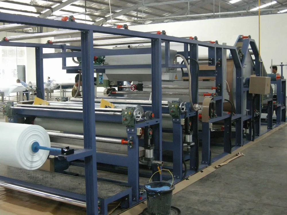 Fabric Bonding Machine Fabric to Fabric With Hot Melt Adhesive base and PU Adhesive Base Double Use