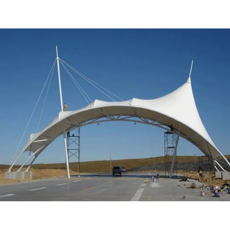 
PVC Custom Membrane Structure Parking Shed And Shelter 