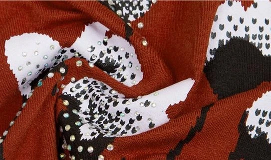 China factory formal round neck women long tops elegant loose long sleeve printing middle aged ladies western knitwear blouses