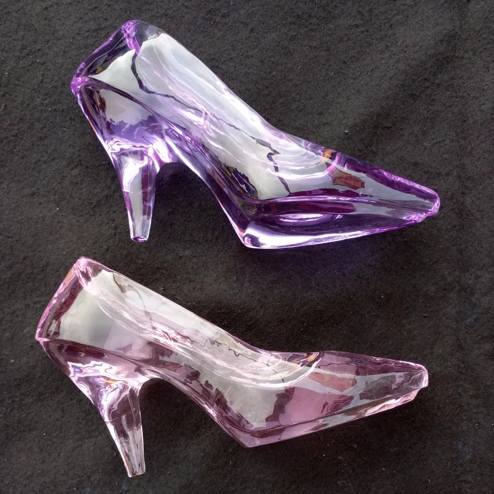 Custom Cinderella Shoes Crystal Glass Shoes for cinderella glass shoes
