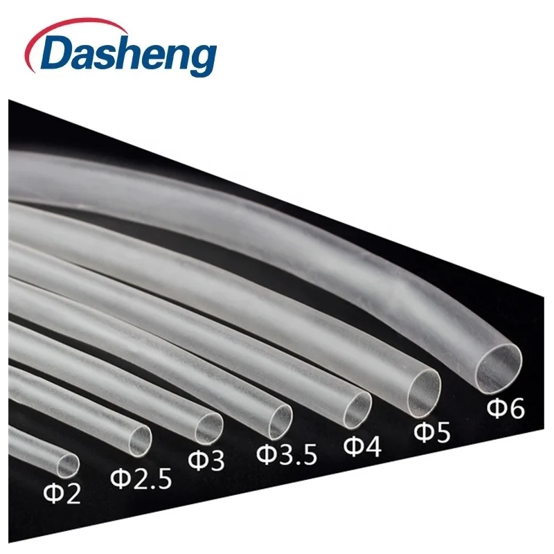 Гибкая Двойная Стенка PE прозрачная термоусадочная трубка с