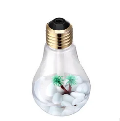 400ml LED Lamp Air Ultrasonic Humidifier for Home  Air Freshener Mist Maker with Seven LED Night Light Home Office House