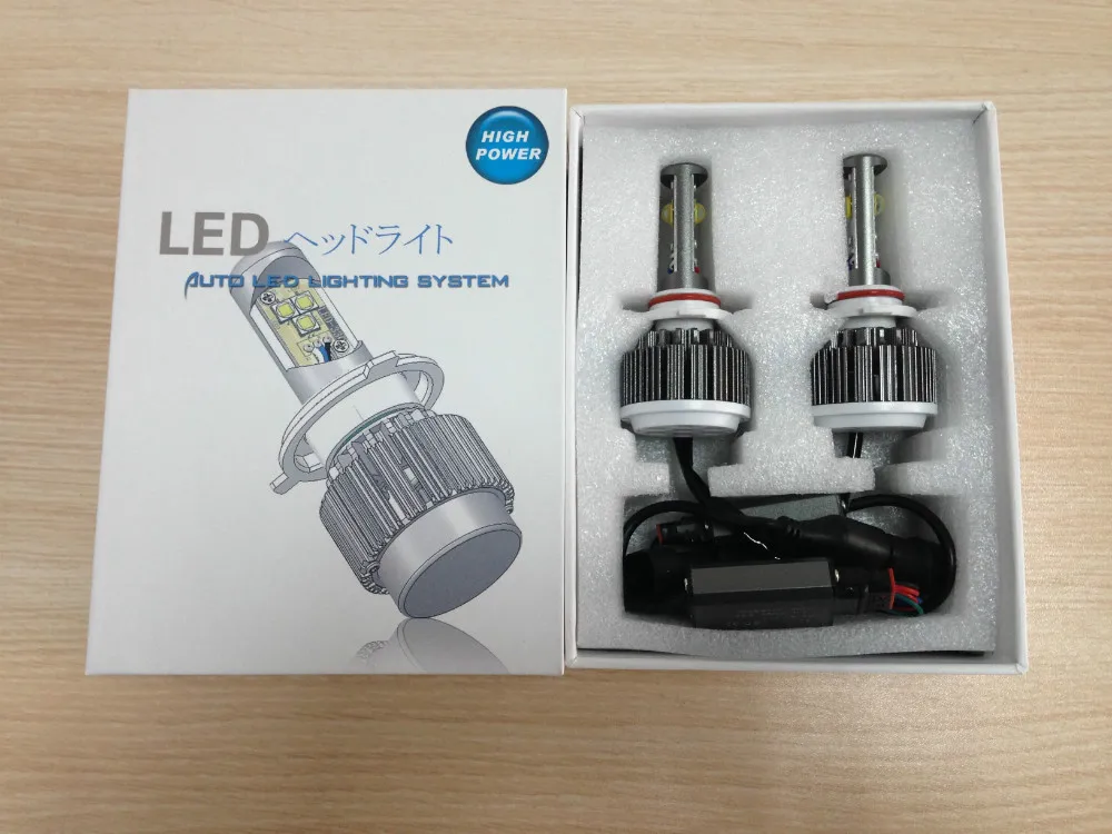 CE E8, E-mark. IOS9001 9006 автомобилей светодиодные фары сид работая свет заводская цена