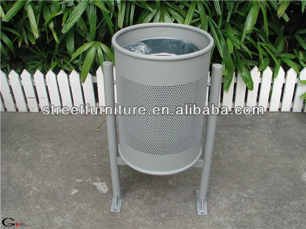 Metal garbage bin stand outdoor garbage bin steel garbage bin