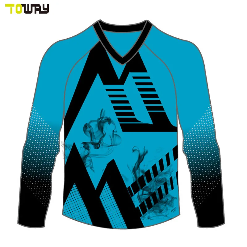 
Motocross Jersey White Motorcycle & Auto Racing Custom Motorbike Racing Suit Digital Heat Transfer Sublimation Print Sportswear 