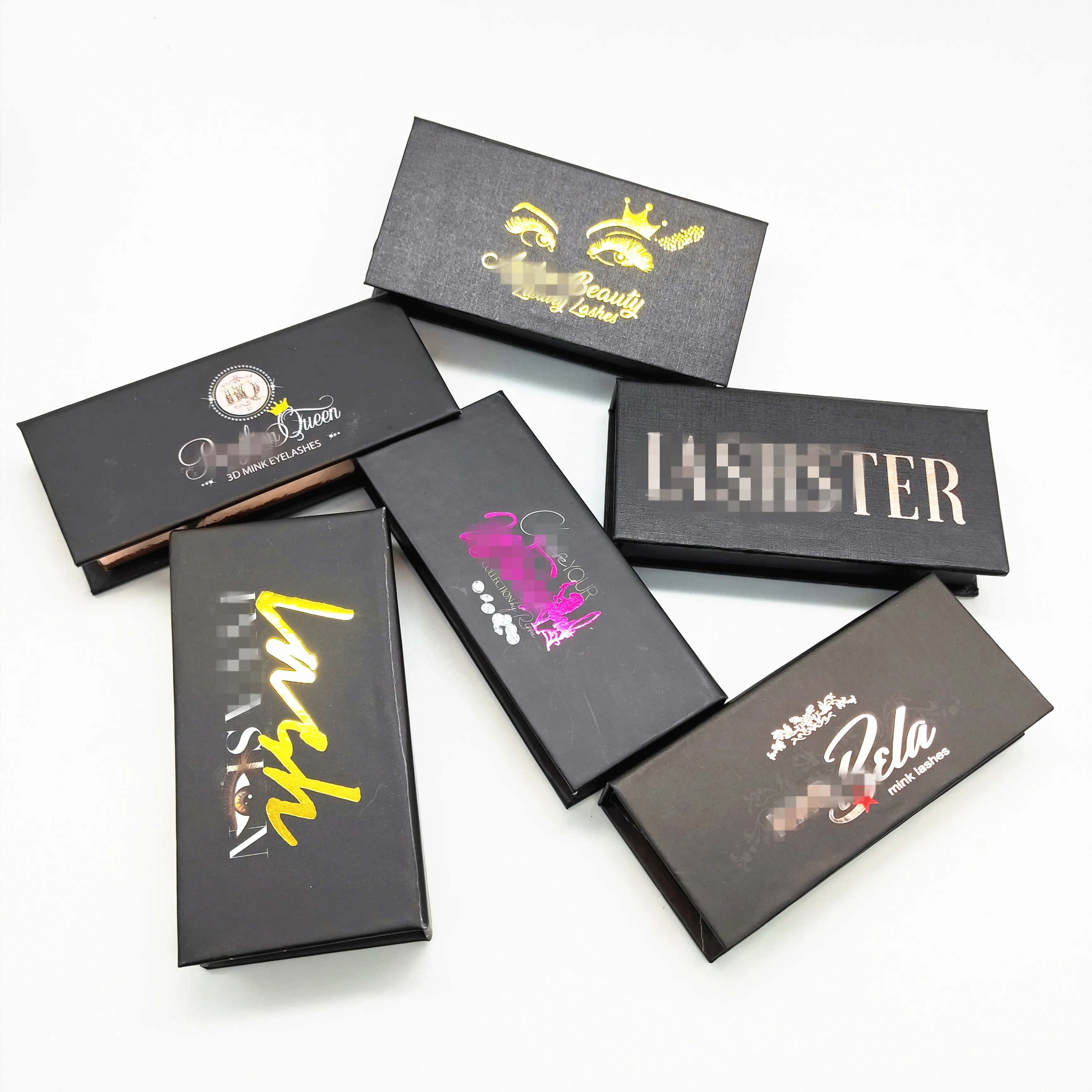 Высококачественная упаковочная коробка для накладных ресниц из норки