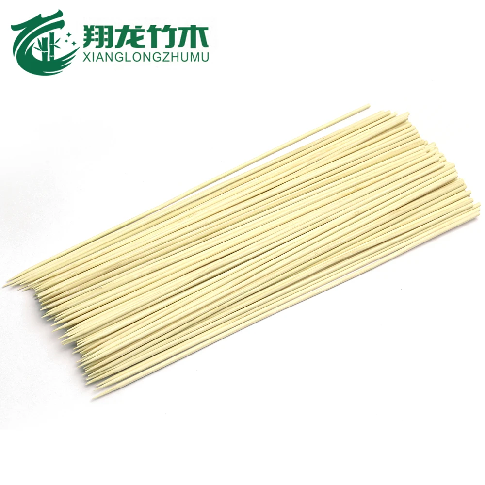 Round  Square Bamboo Thai Satay Skewer Direct From Factory Price