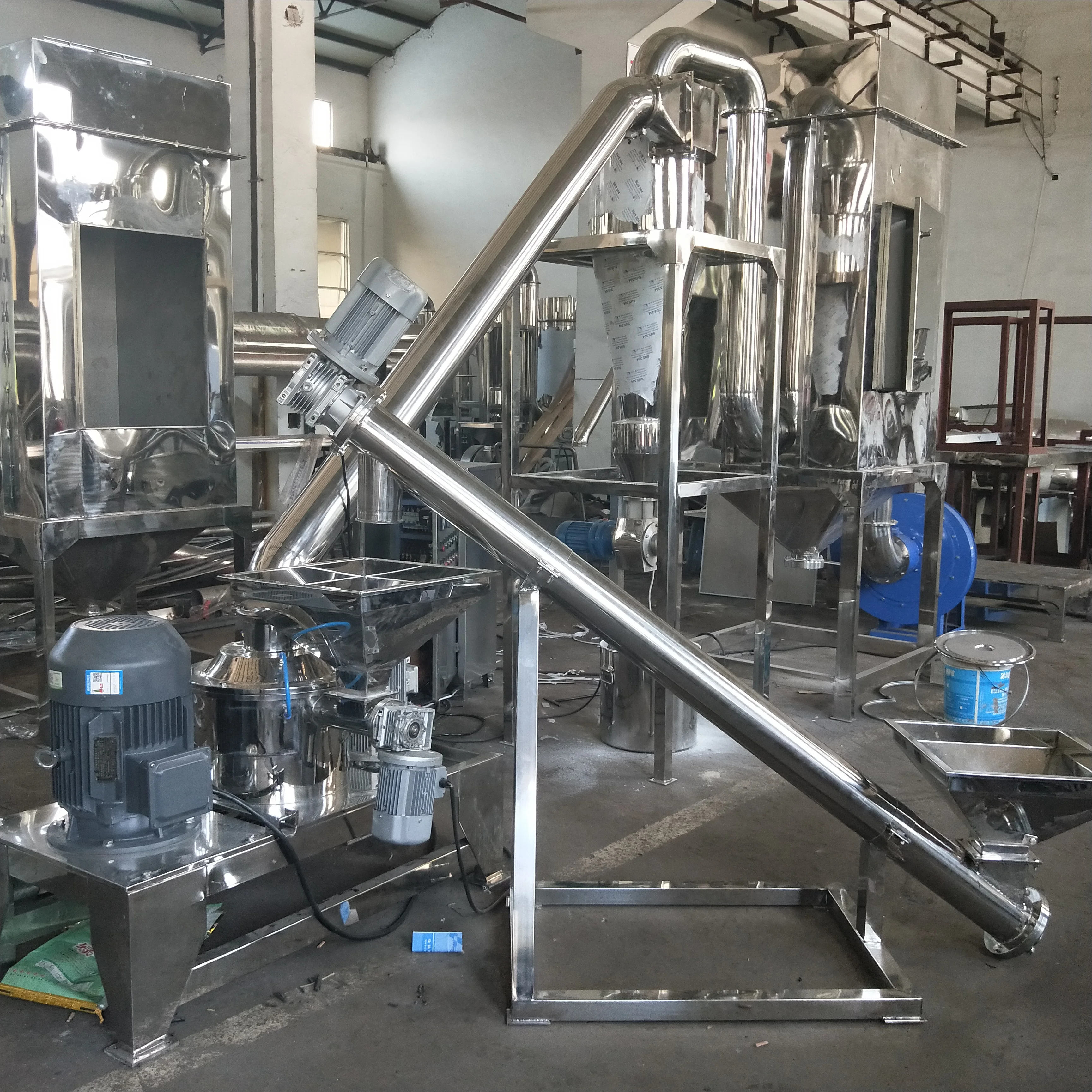 High safety factor screw feeding conveyor screw conveyor machine