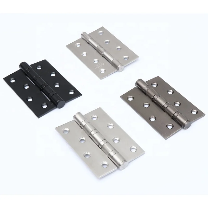 201 304 Stainless Steel Butt Ball Bearing Gate Door Hinge Hinges With 4BB