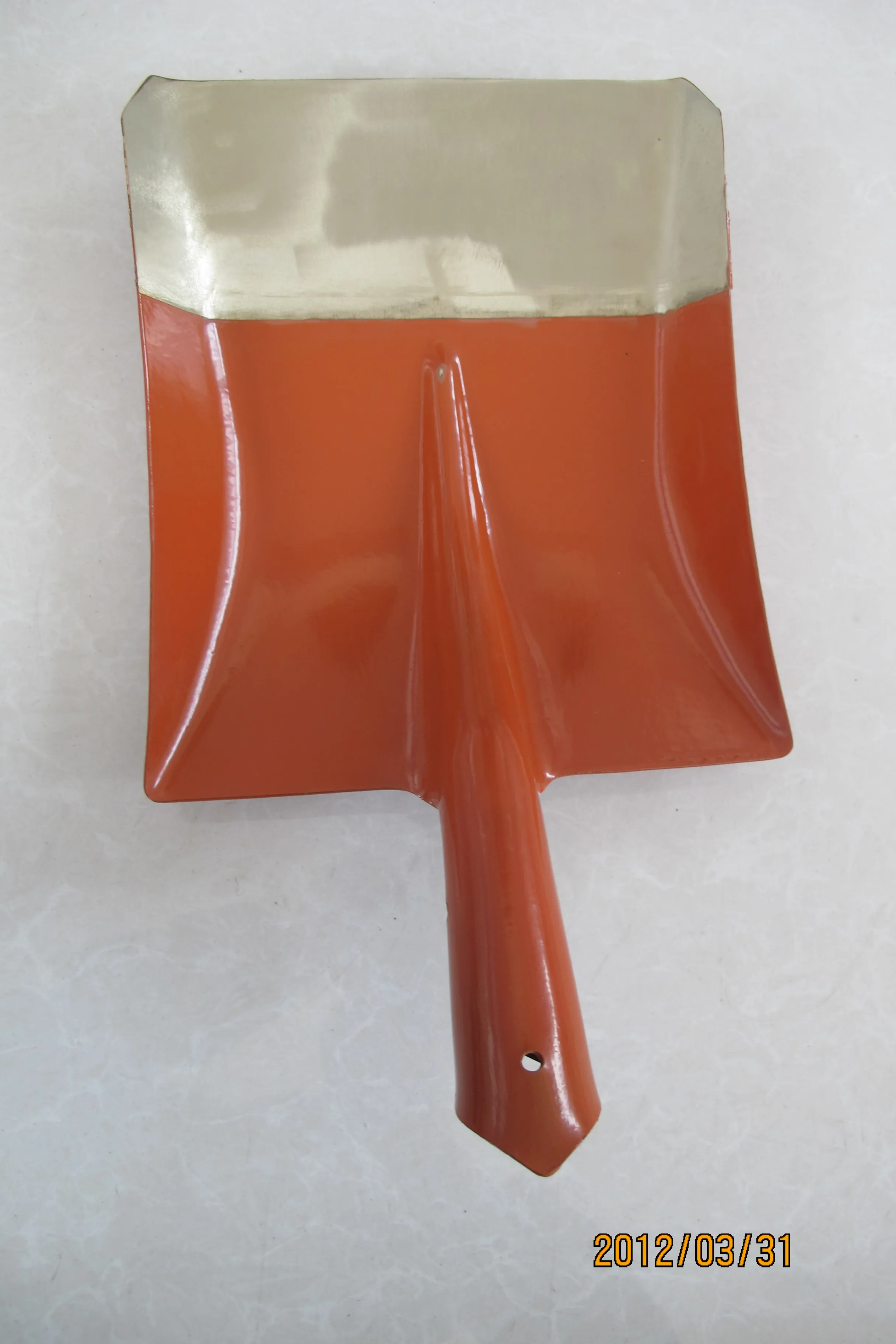 beryllium copper or aluminum bronze non sparking 240x420mm square shovel