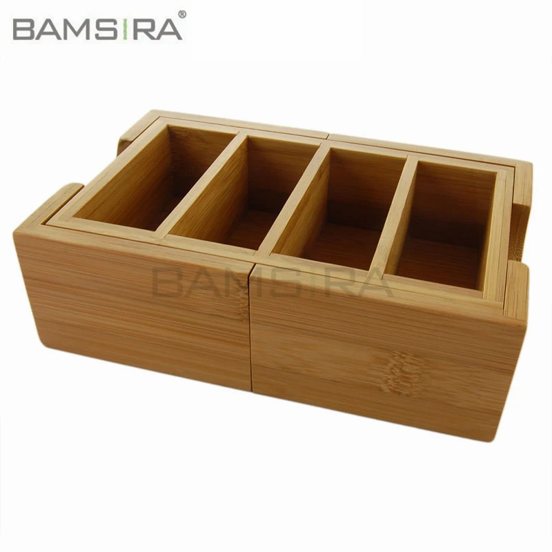 Складная визитница из органического дерева