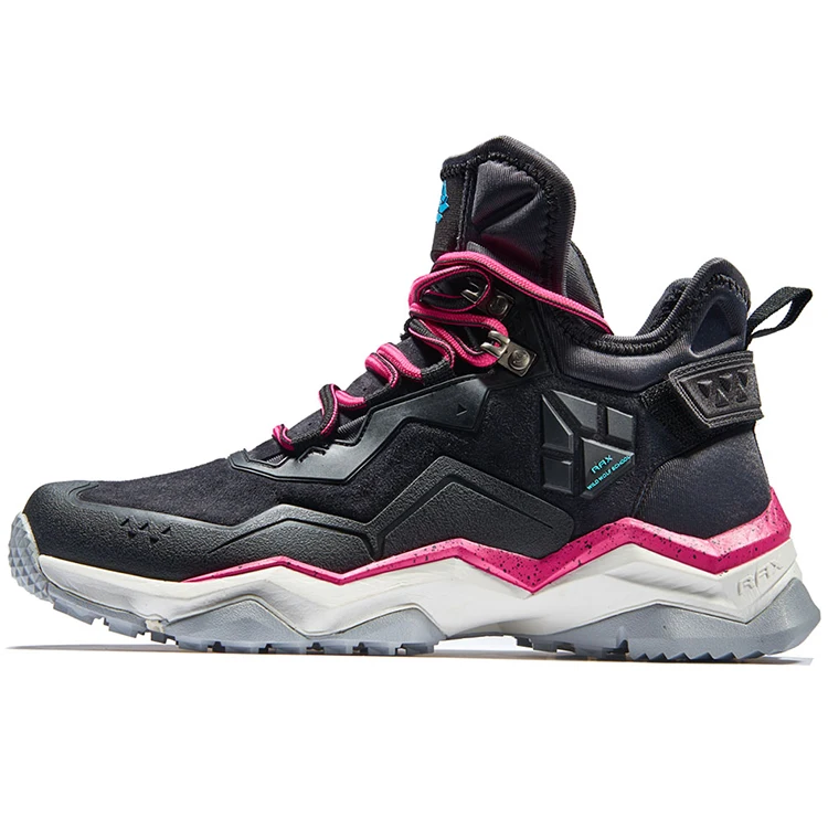 Мужские водонепроницаемые походные туфли женские нескользящие треккинговые альпинистские туфли для зимнего подогрева Уличная обувь из натуральной кожи