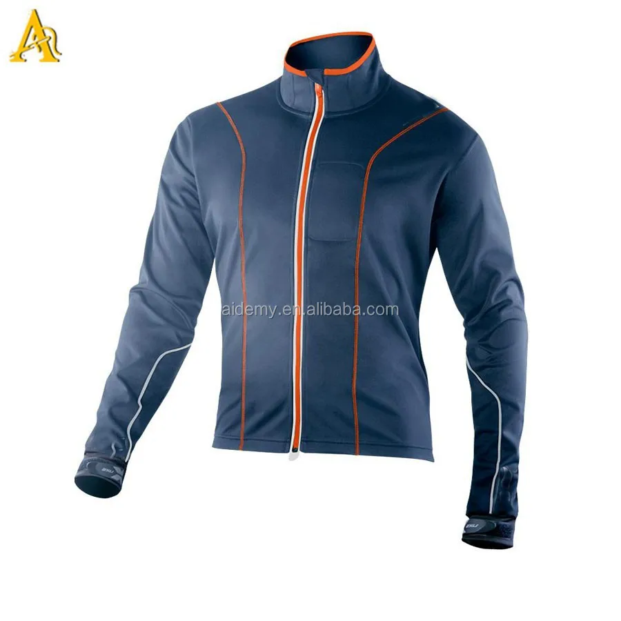 
Athletic wear Wholesale compression jacket running clothing for men Tag label 