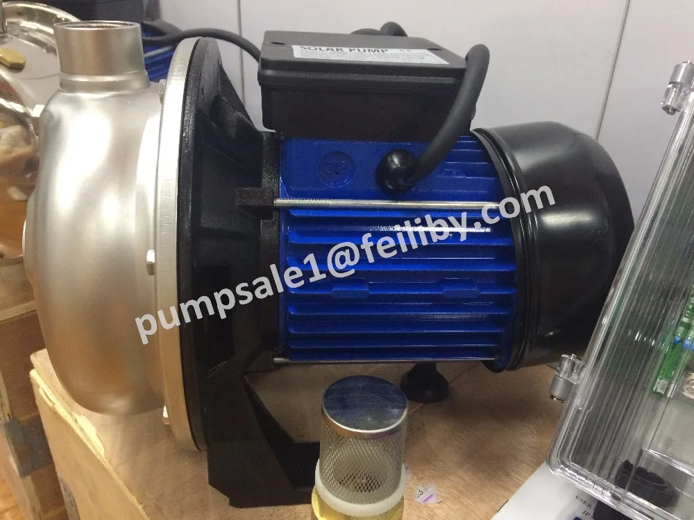 SJET 304 stainless steel solar dc surface water booster pump above ground for agriculture irrigation